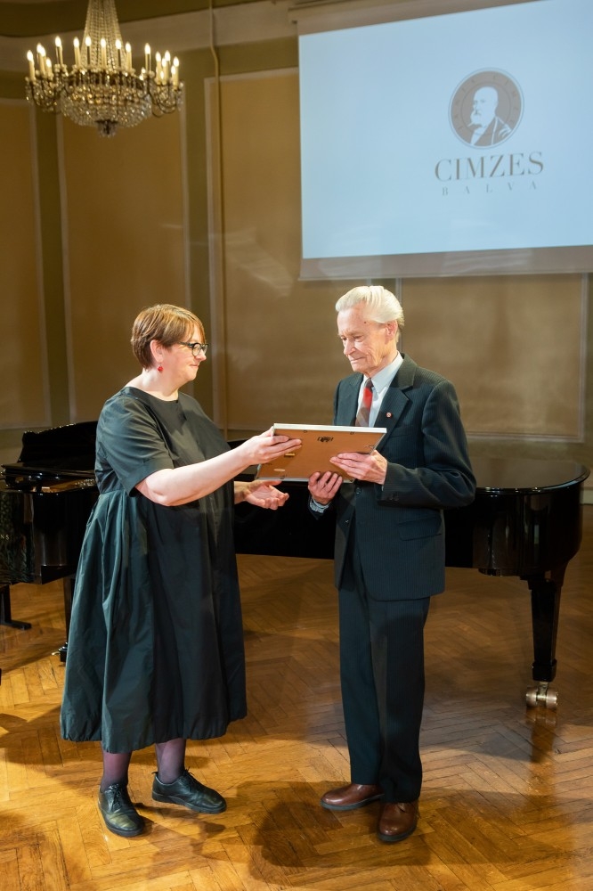 Kultūras ministrijas apbalvojuma un "Cimzes balvas 2020" pasniegšanas ceremonija izciliem pedagogiem un skolēniem kultūrizglītī