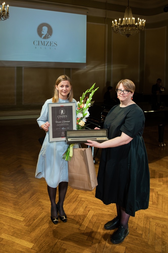 Kultūras ministrijas apbalvojuma un "Cimzes balvas 2020" pasniegšanas ceremonija izciliem pedagogiem un skolēniem kultūrizglītī
