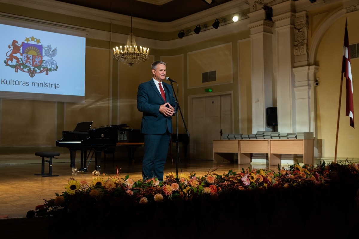 Kultūras ministrijas apbalvojuma un "Cimzes balvas 2020" pasniegšanas ceremonija izciliem pedagogiem un skolēniem kultūrizglītī