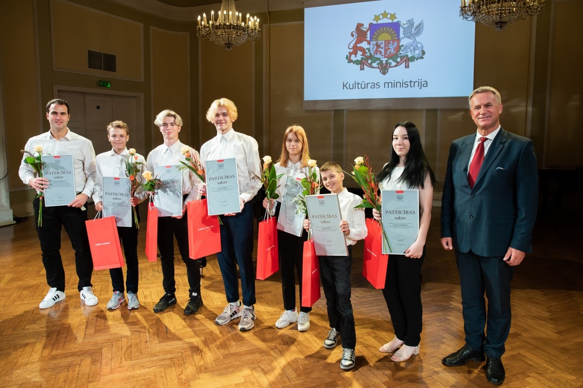 Kultūras ministrijas apbalvojuma un "Cimzes balvas 2020" pasniegšanas ceremonija izciliem pedagogiem un skolēniem kultūrizglītī