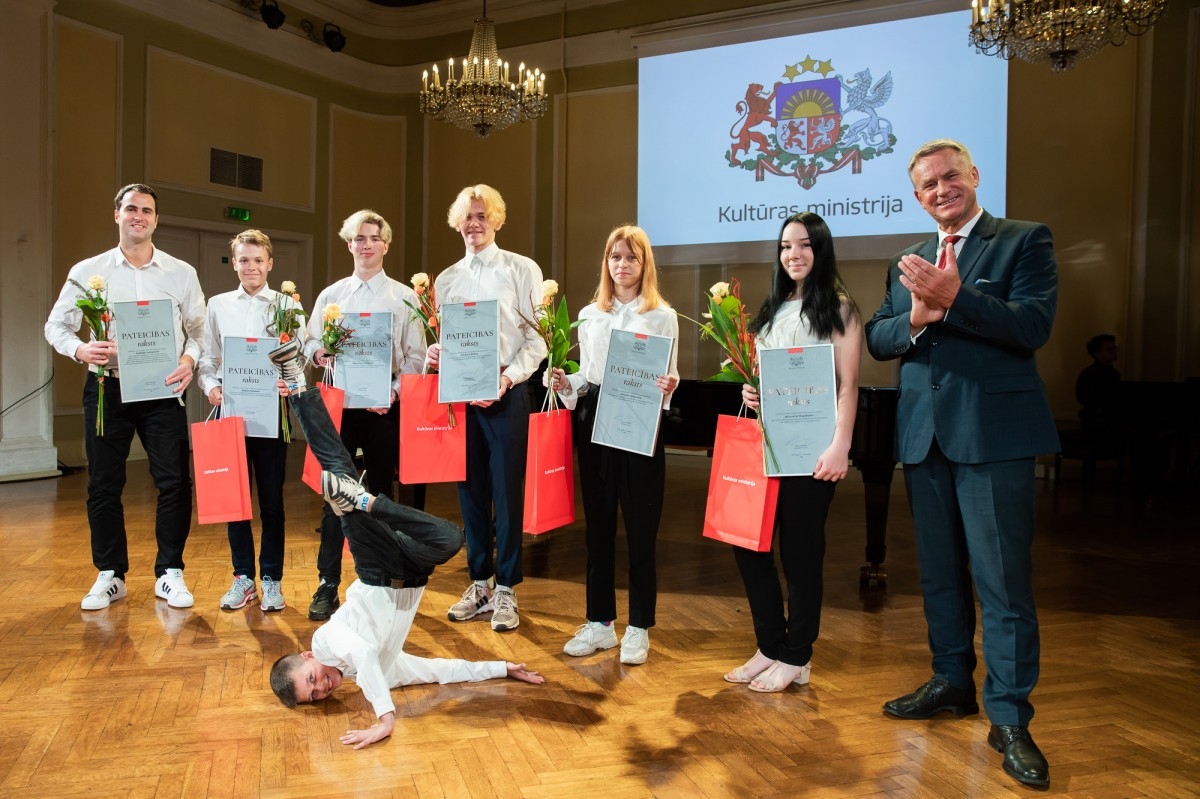 Kultūras ministrijas apbalvojuma un "Cimzes balvas 2020" pasniegšanas ceremonija izciliem pedagogiem un skolēniem kultūrizglītī