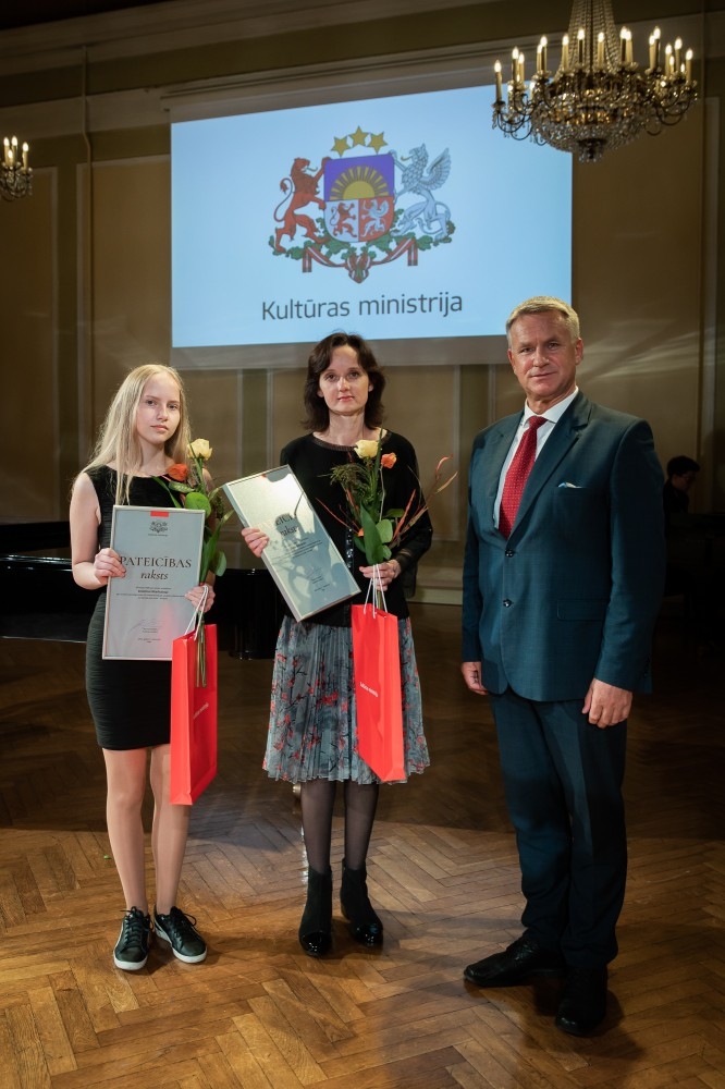 Kultūras ministrijas apbalvojuma un "Cimzes balvas 2020" pasniegšanas ceremonija izciliem pedagogiem un skolēniem kultūrizglītī