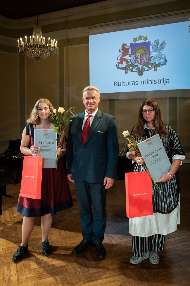 Kultūras ministrijas apbalvojuma un "Cimzes balvas 2020" pasniegšanas ceremonija izciliem pedagogiem un skolēniem kultūrizglītī