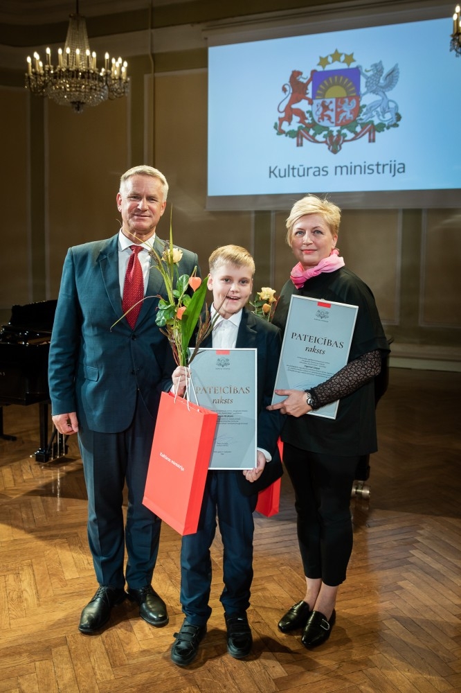 Kultūras ministrijas apbalvojuma un "Cimzes balvas 2020" pasniegšanas ceremonija izciliem pedagogiem un skolēniem kultūrizglītī