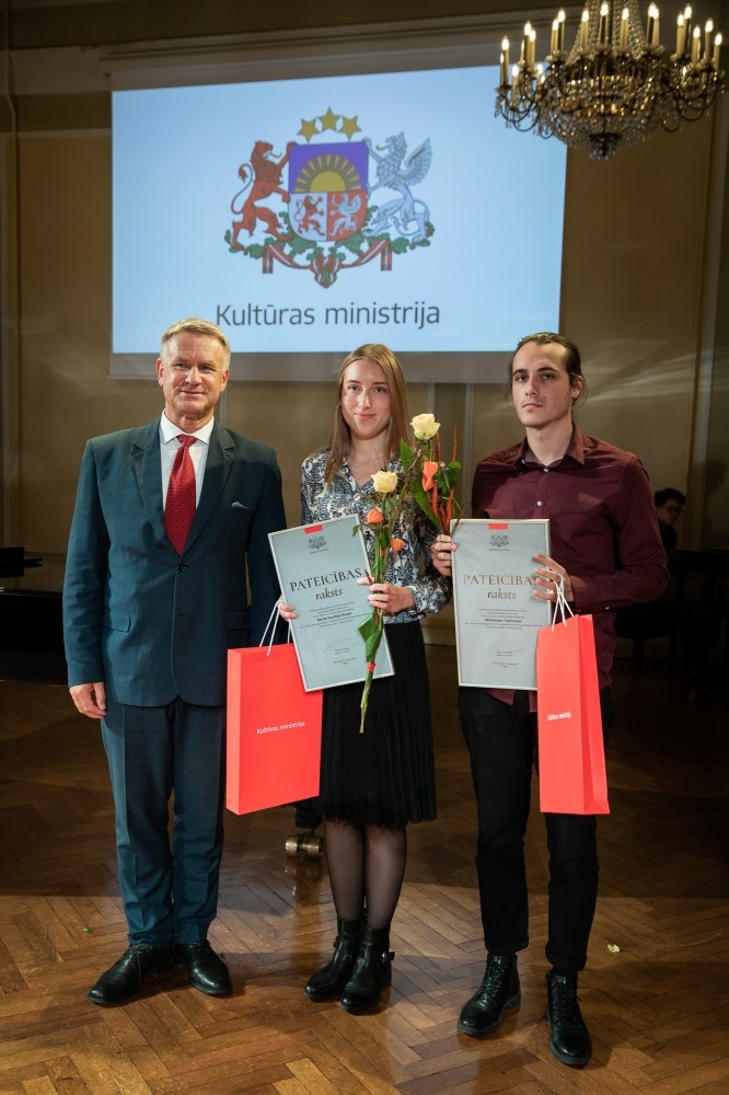 Kultūras ministrijas apbalvojuma un "Cimzes balvas 2020" pasniegšanas ceremonija izciliem pedagogiem un skolēniem kultūrizglītī