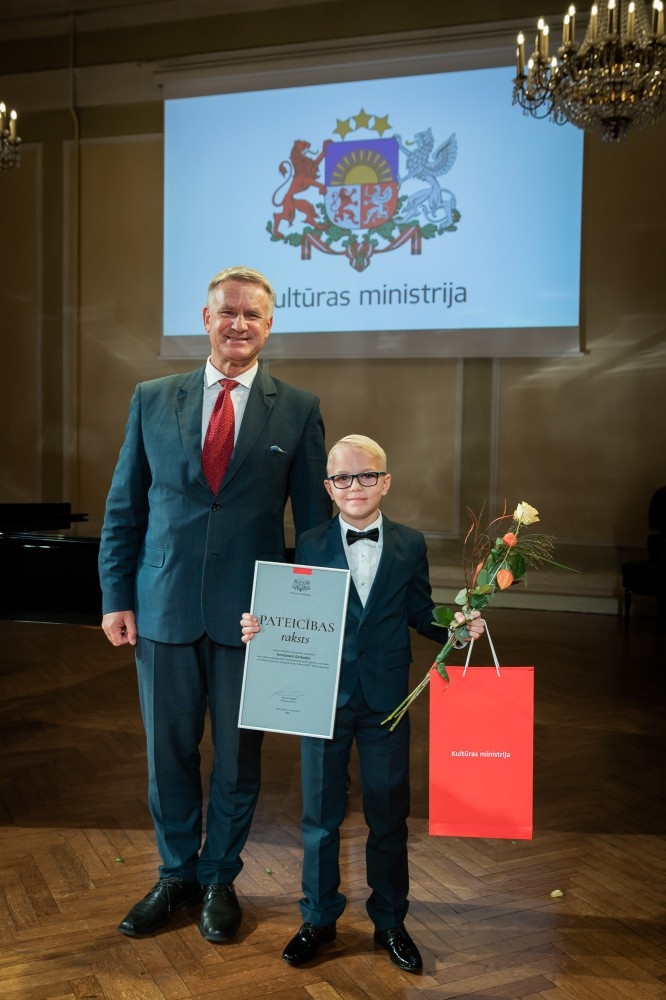 Kultūras ministrijas apbalvojuma un "Cimzes balvas 2020" pasniegšanas ceremonija izciliem pedagogiem un skolēniem kultūrizglītī