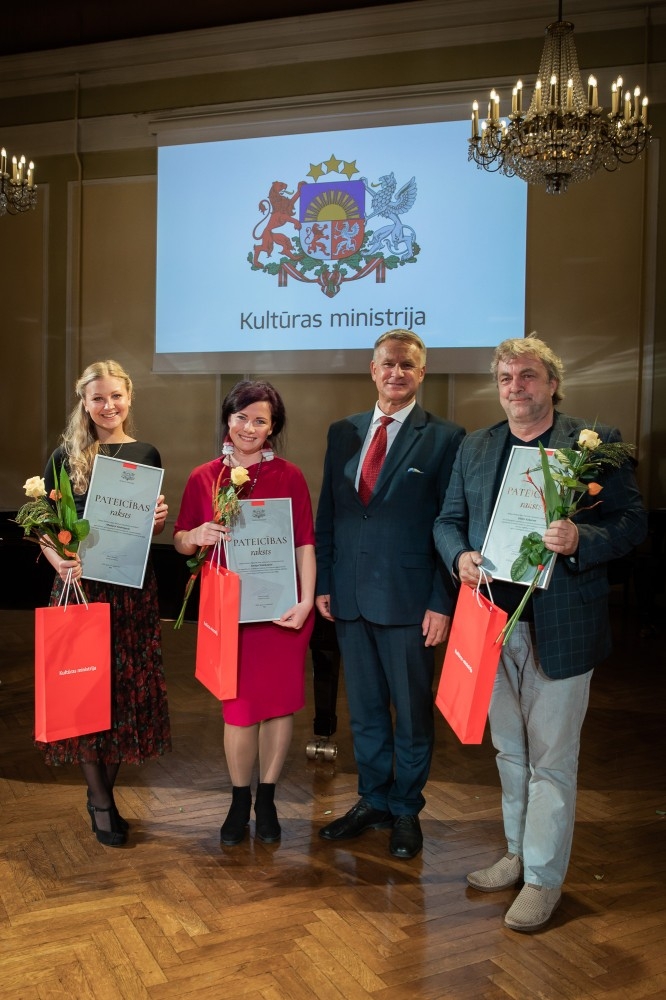 Kultūras ministrijas apbalvojuma un "Cimzes balvas 2020" pasniegšanas ceremonija izciliem pedagogiem un skolēniem kultūrizglītī