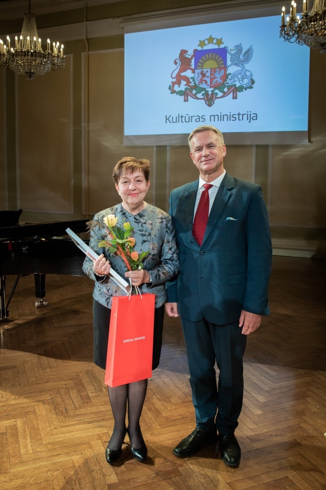 Kultūras ministrijas apbalvojuma un "Cimzes balvas 2020" pasniegšanas ceremonija izciliem pedagogiem un skolēniem kultūrizglītī