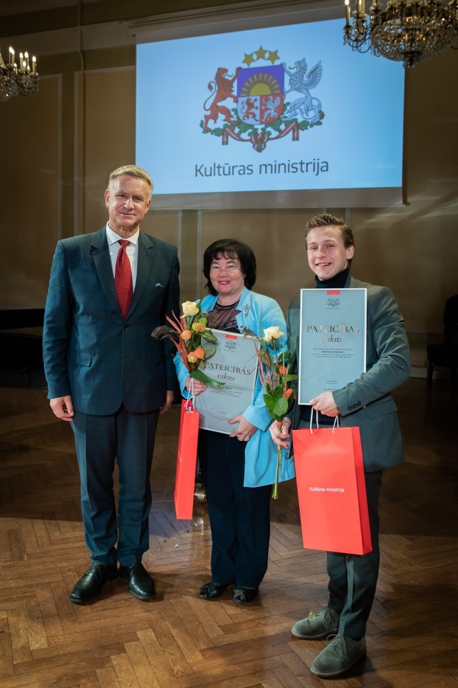 Kultūras ministrijas apbalvojuma un "Cimzes balvas 2020" pasniegšanas ceremonija izciliem pedagogiem un skolēniem kultūrizglītī