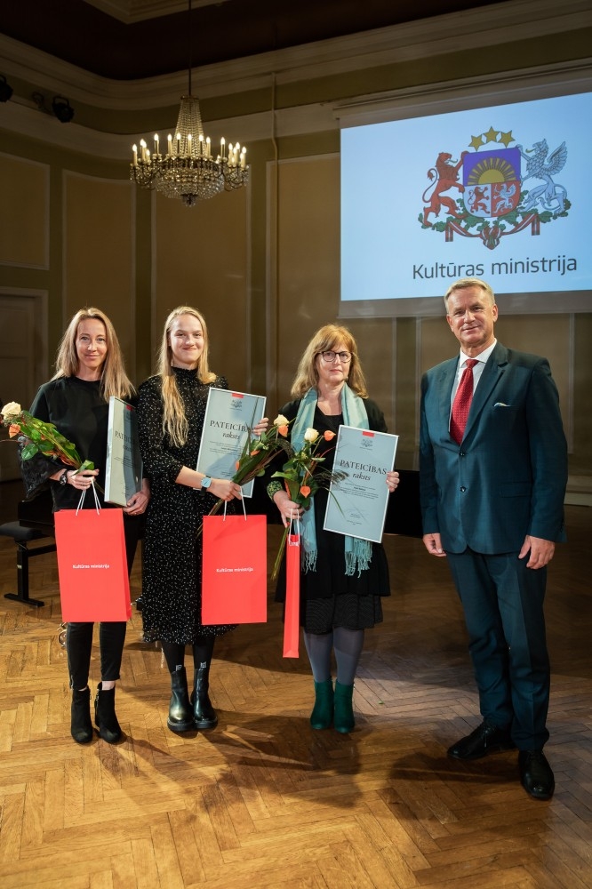 Kultūras ministrijas apbalvojuma un "Cimzes balvas 2020" pasniegšanas ceremonija izciliem pedagogiem un skolēniem kultūrizglītī