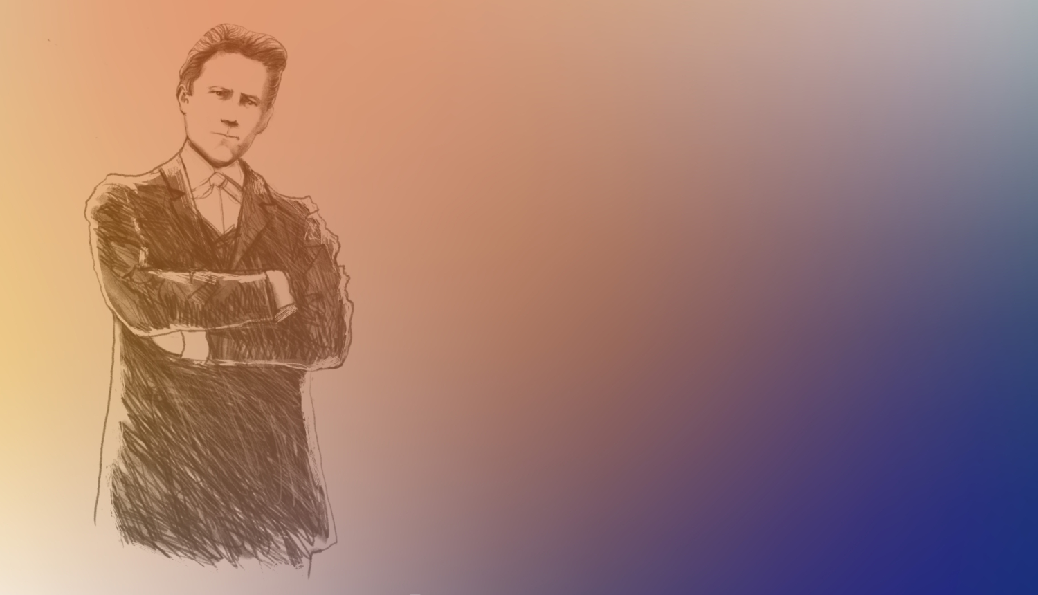 Emīls Dārziņš - grafiska skice