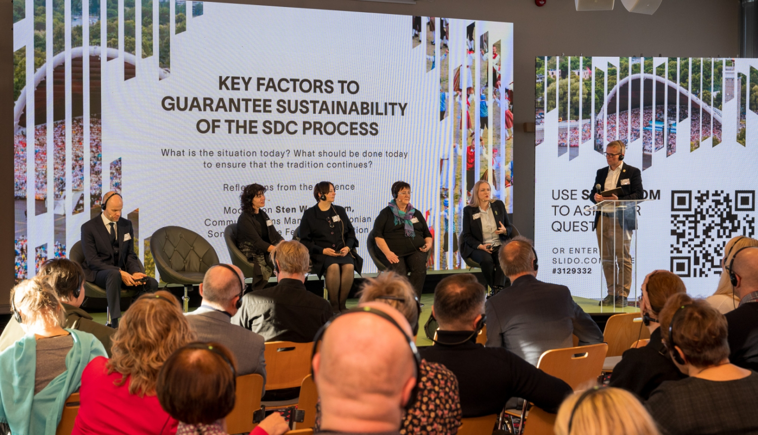 Dziesmu un deju svētku konference Tallinā