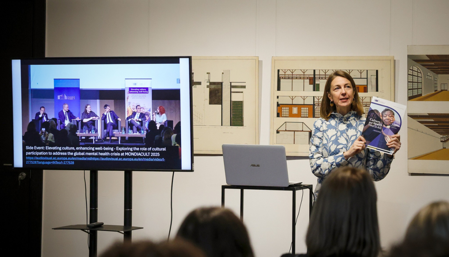 Attēls no kultūras centru darbinieku semināra