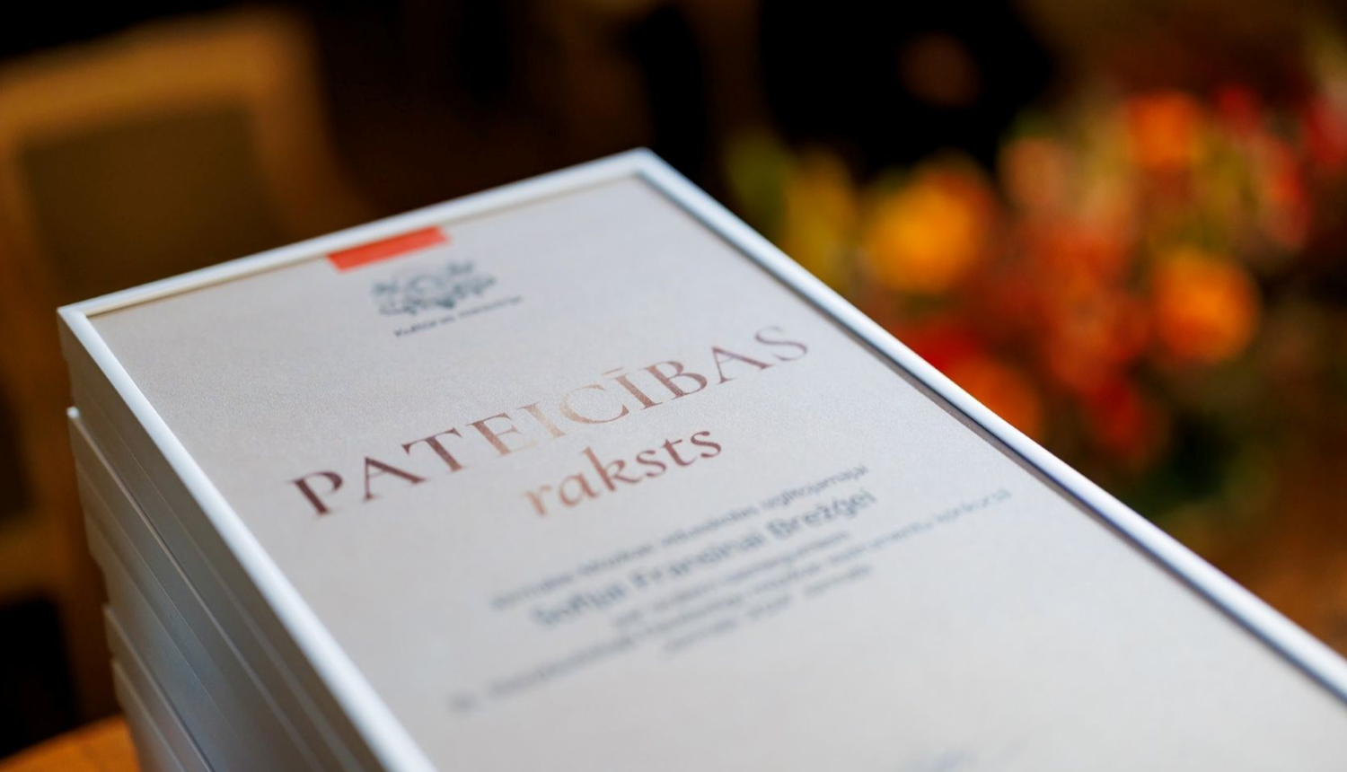 Kultūras ministrijas pateicības diploms