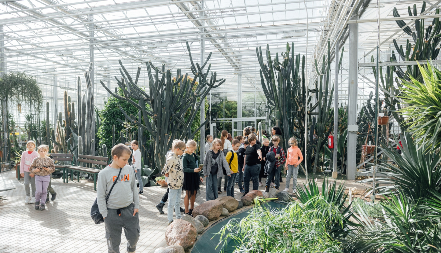 Konkursa laureātu apbalvošana Nacionālajā Botāniskajā dārzā