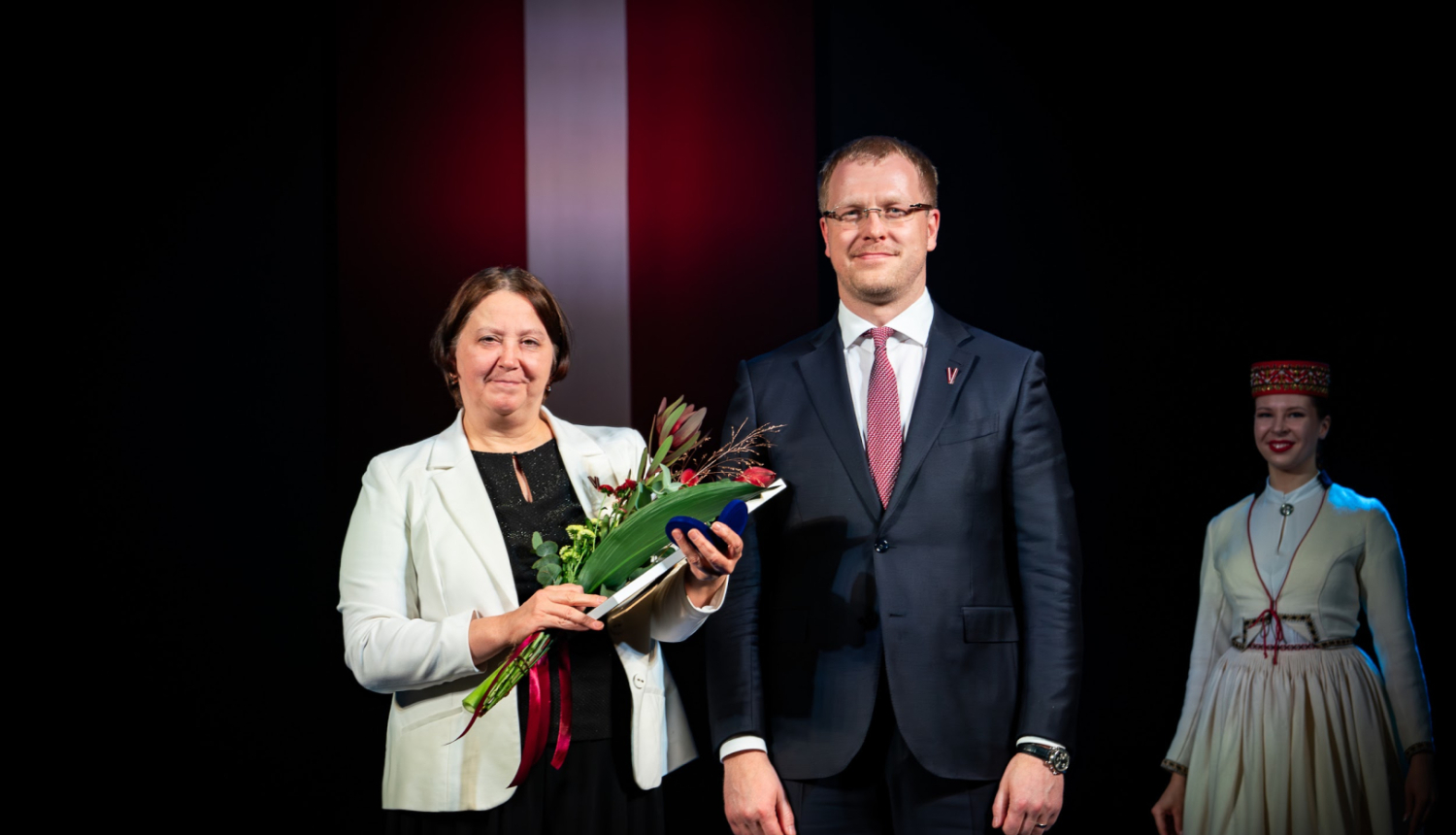 Signe Pujāte un Andrejs Elksniņš