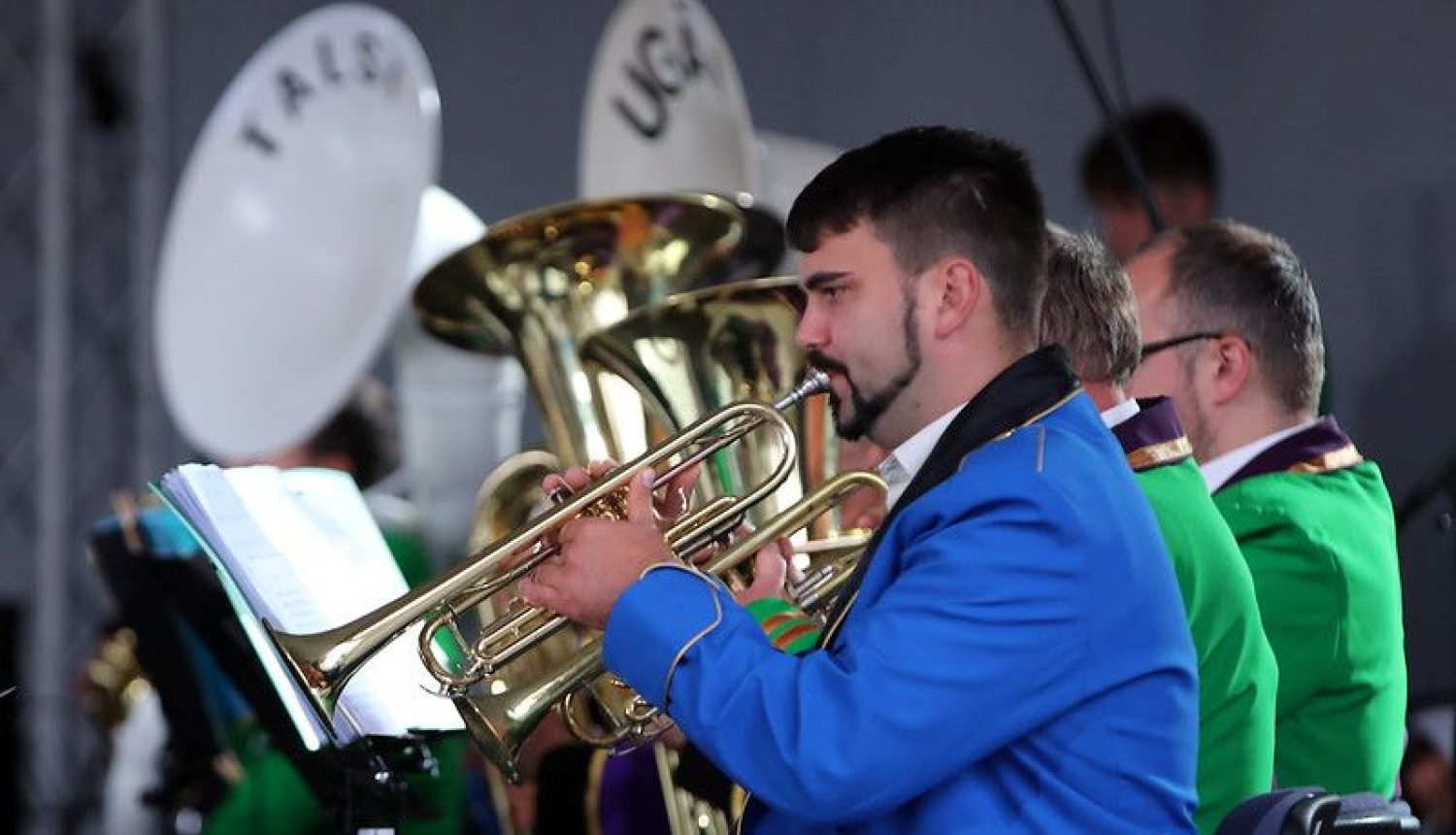 Pūtēju orķestru svētki Rojas brīvdabas estrādē