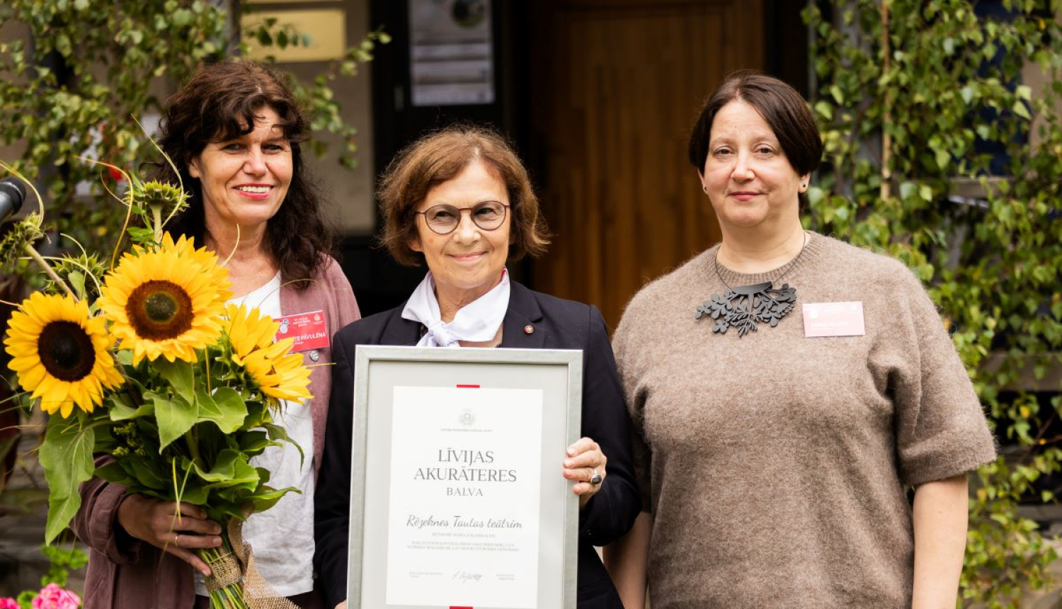 Līvijas Akurāteres balvas laureāts Rēzeknes Tautas teātris