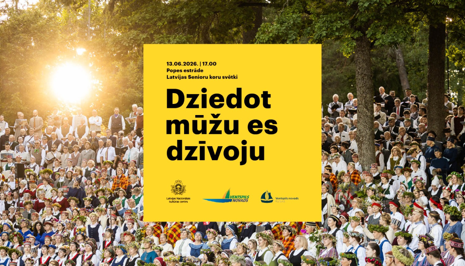 Senioru koru svētki "Dziedot mūžu es dzīvoju"
