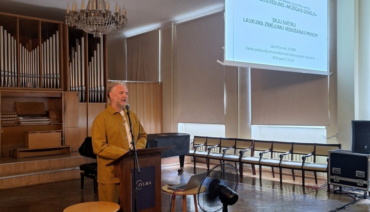 Jānis Purviņš Latvijas Mūzikas akadēmijā