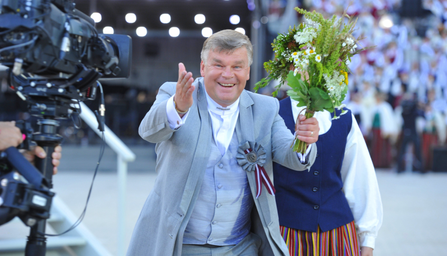Romāns Vanags Dziesmu svētkos