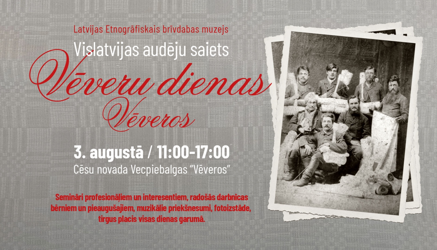 Vēveru dienas_plakāts