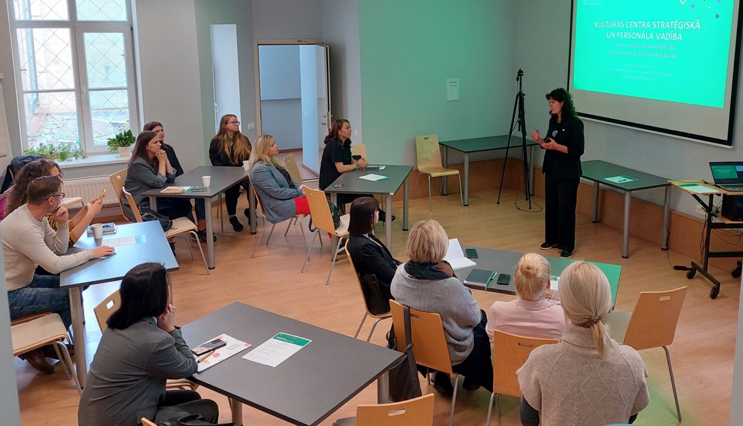 Kurss kultūras centru vadītājiem